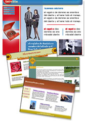 Personalizamos las p&aacute;ginas de tu sitio Web con los datos de tu empresa... y podr&aacute;s actualizarlas a tu gusto sin l&iacute;mite en el n&uacute;mero de p&aacute;ginas.